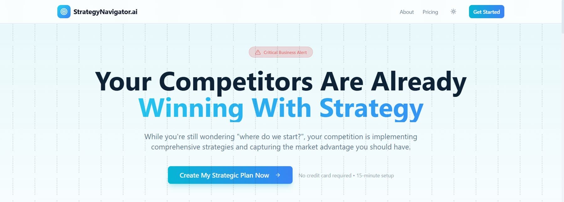 Strategy Planning AI SaaS overview