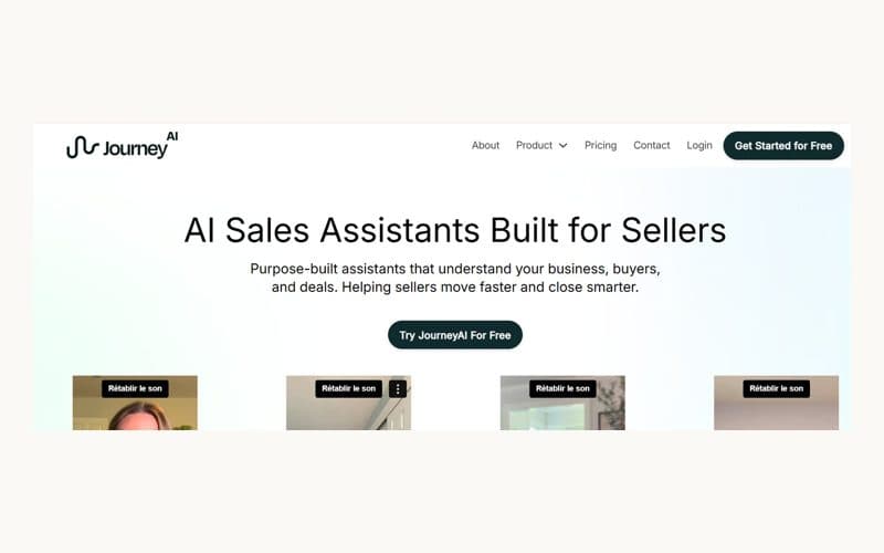 AI Sales Assistant Platform preview