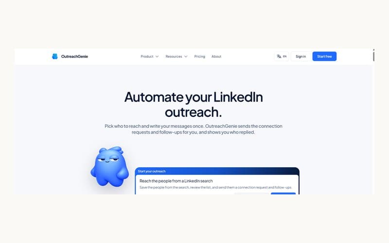 LinkedIn Outbound SaaS preview