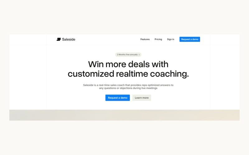Real-Time Sales Meeting Assistant preview