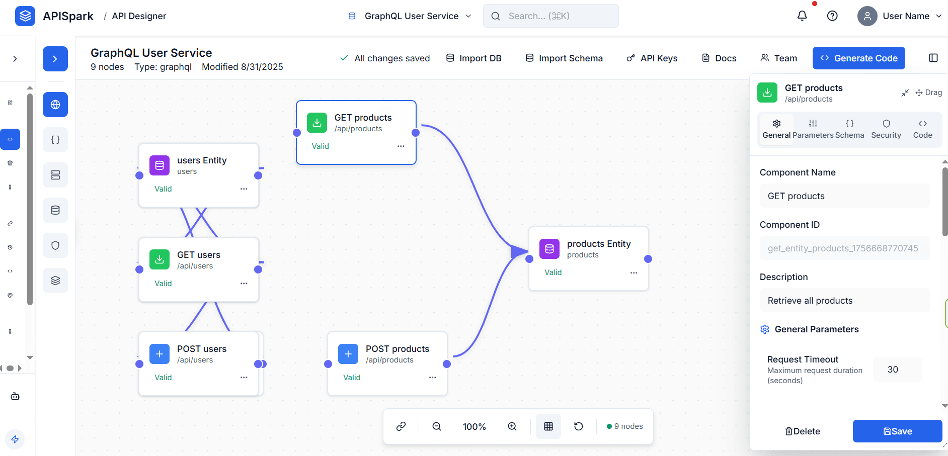APIspark – Drag & Drop API Builder