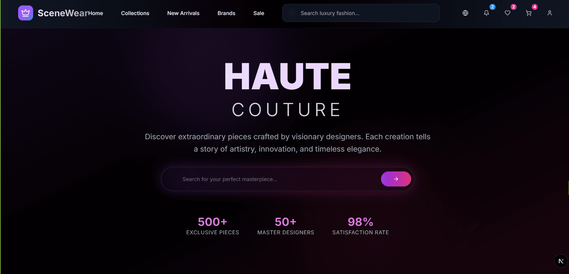 Scenewear E-Commerce