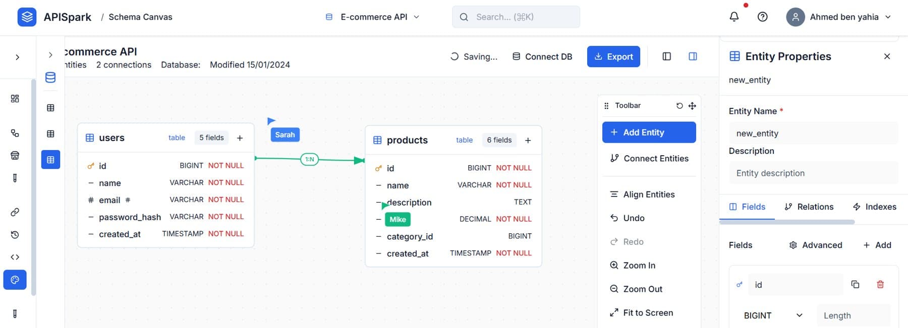 Drag & Drop API Builder — screenshot 1 of 4