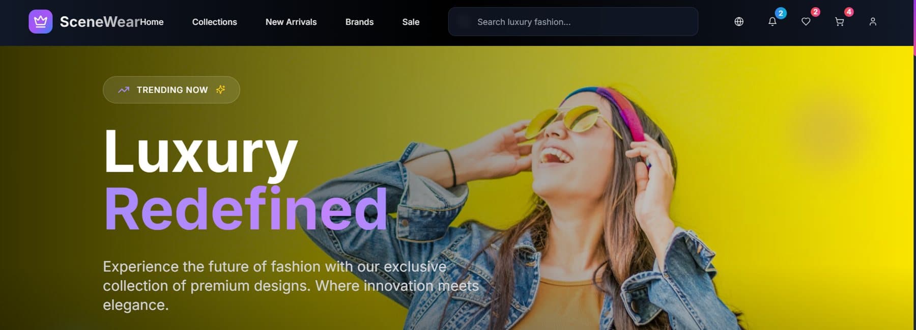 Fashion E-Commerce Platform — screenshot 1 of 4